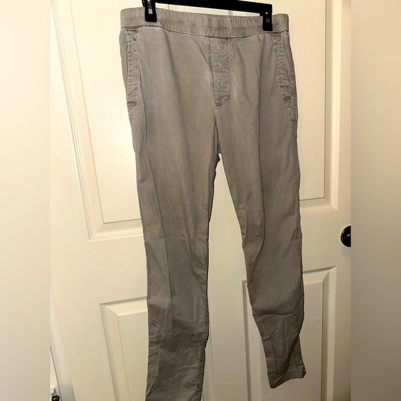 Standard James Perse estilo Gray taupe pull on pants 1 - Picture 1 of 8